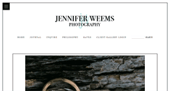 Desktop Screenshot of jenniferweems.com